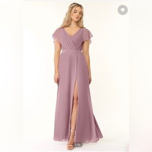 NWT azazie Rylee in dusty rose size A10.